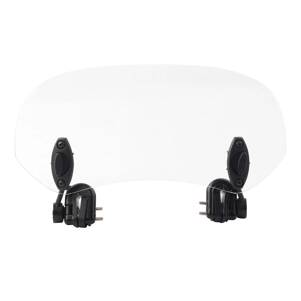 Clip-On Windshield Extension Spoiler Windscreen Deflector Clear Universal USA