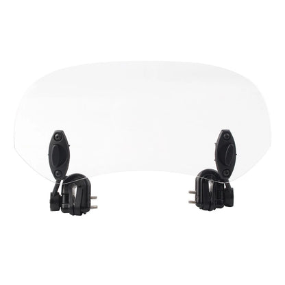 Clip-On Windshield Extension Spoiler Windscreen Deflector Clear Universal USA
