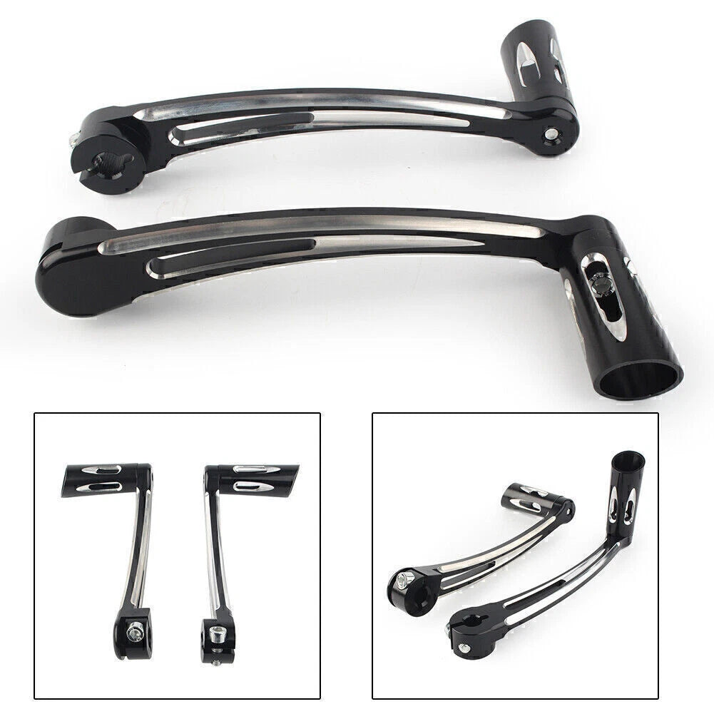 CNC Cut For Harley Davidson Touring Softail Shifter Pegs Heel Toe Shift Lever