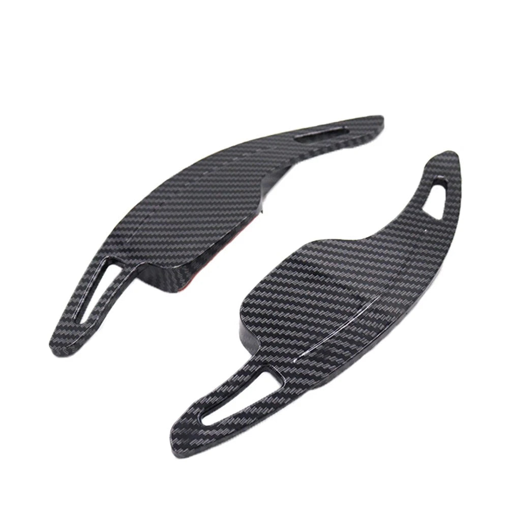 2Pcs Steering Wheel Shift Paddle Extension For Chevrolet Camaro Corvette C7
