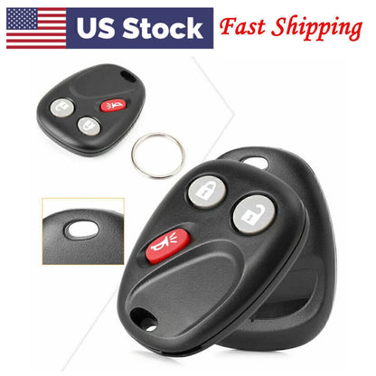 2pcs Car Keyless Entry Remote Control Key Fob Replacement For Chevy Cadillac GMC