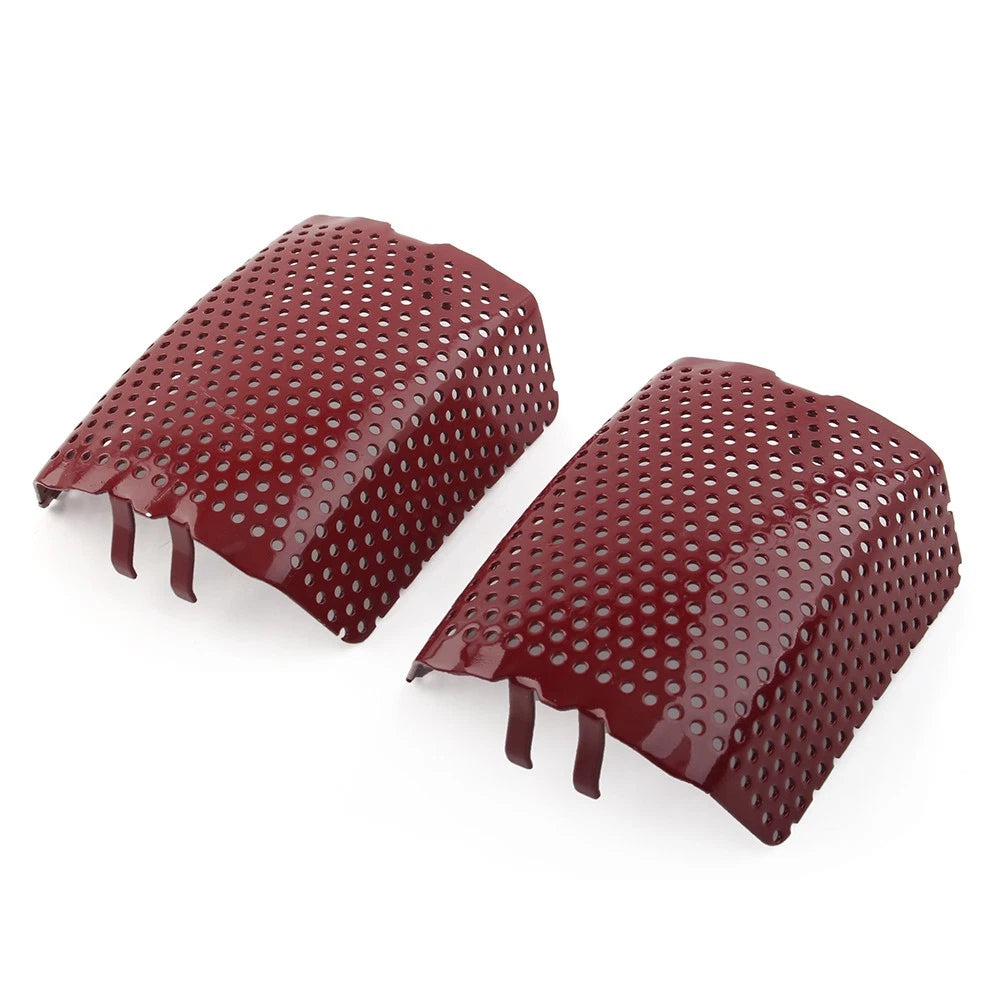 2Pcs Steel Front Caliper Screen Inserts For Harley V-Rod & Touring 06-19