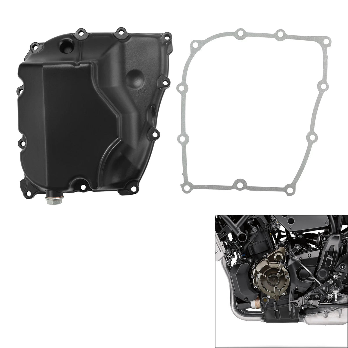 Oil Pan Strainer Cover Assy Fits For Yamaha Tenere 700 XTZ700 2021-24 MT07 14-20
