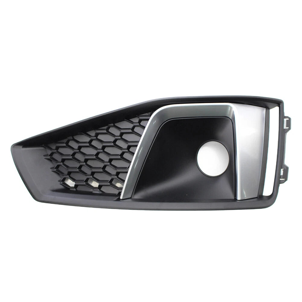 Fit Audi A4 B9 SLINE S4 2018-20 Front Bumper Grille Right Fog Light Lamp Cover