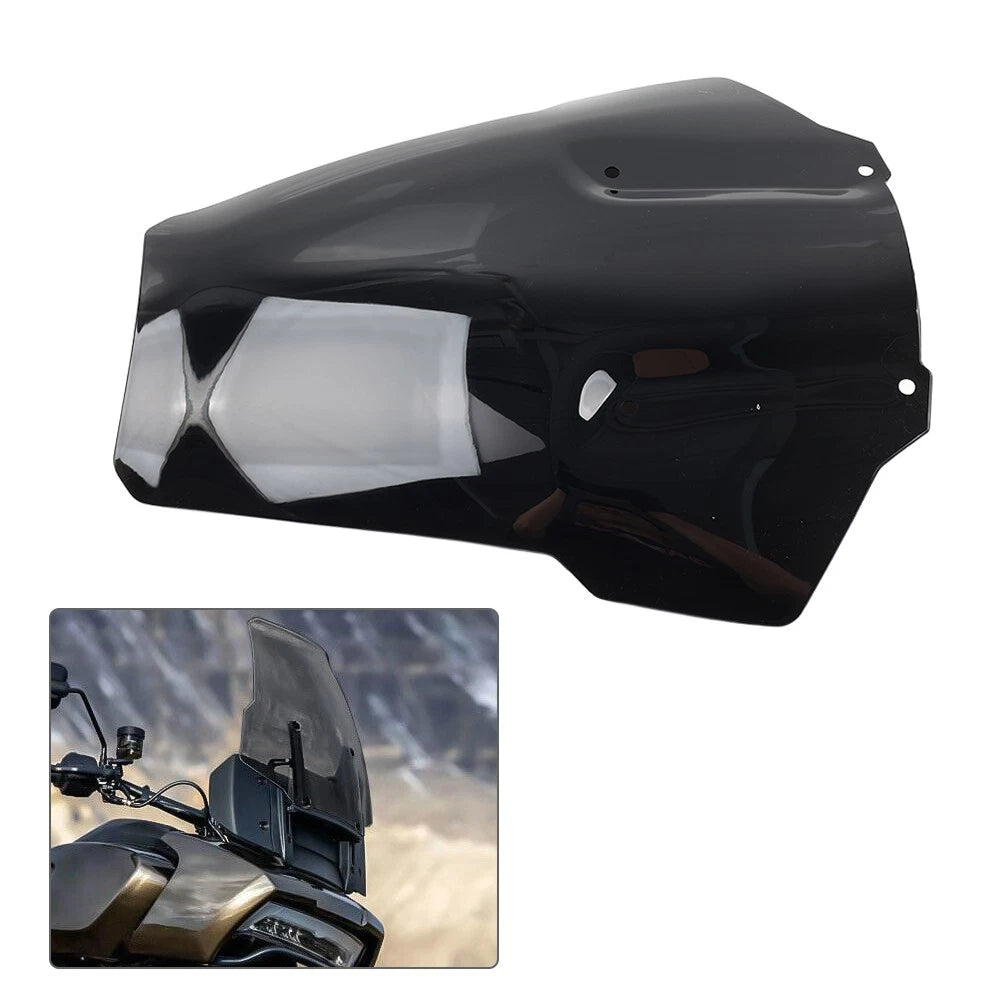 US 1pc Black Windshield Windscreen For Harley Pan America 1250 PA1250 2021-2022