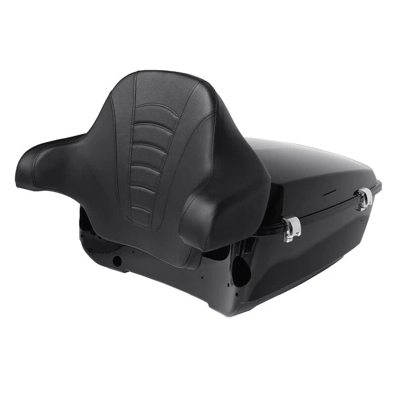 King Trunk Backrest Luggage Mount Rack Fit For Harley Road Glide King 2014-2026