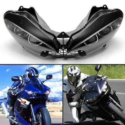 Front Headlight Head Light Lamp for Yamaha YZF R6 2003-2005 & YZF R6S 2006-2009