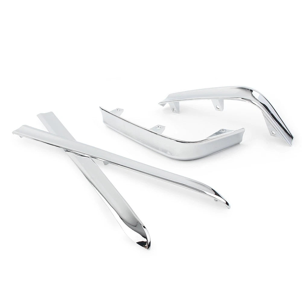 4pcs Saddlebag Pannel Decoration Strips Fit For Honda Goldwing GL1800 2001-2011