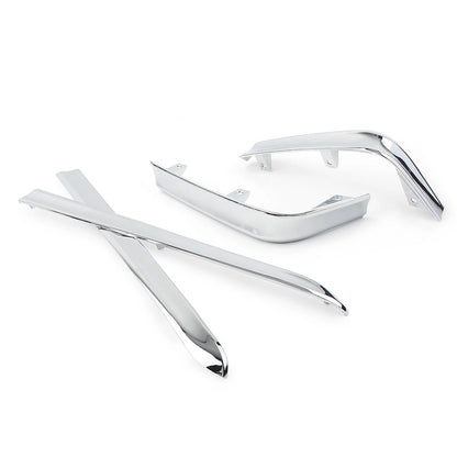 4pcs Saddlebag Pannel Decoration Strips Fit For Honda Goldwing GL1800 2001-2011