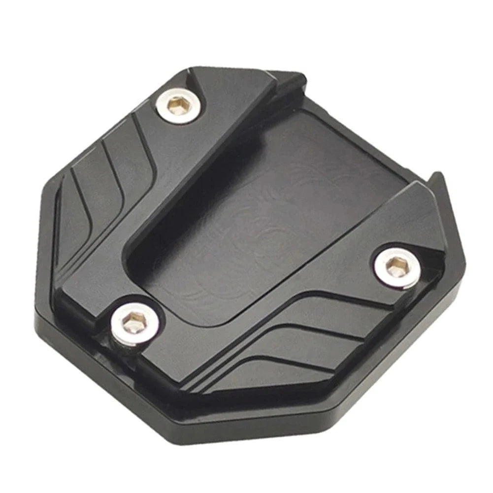Motorcycle Bikes Kickstand Extender Foot Side Stand Extension Pad Support Plate