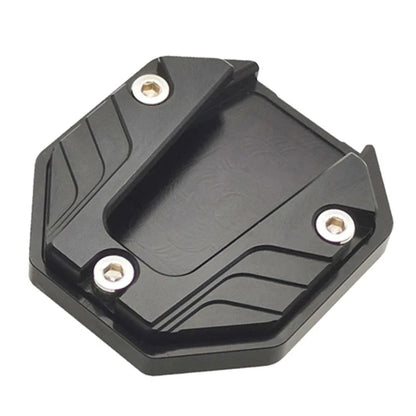 Motorcycle Bikes Kickstand Extender Foot Side Stand Extension Pad Support Plate