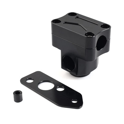 Handlebar Riser Stand Post Clamp For Honda Ruckus Zoomer NPS50 2003-2012 Black