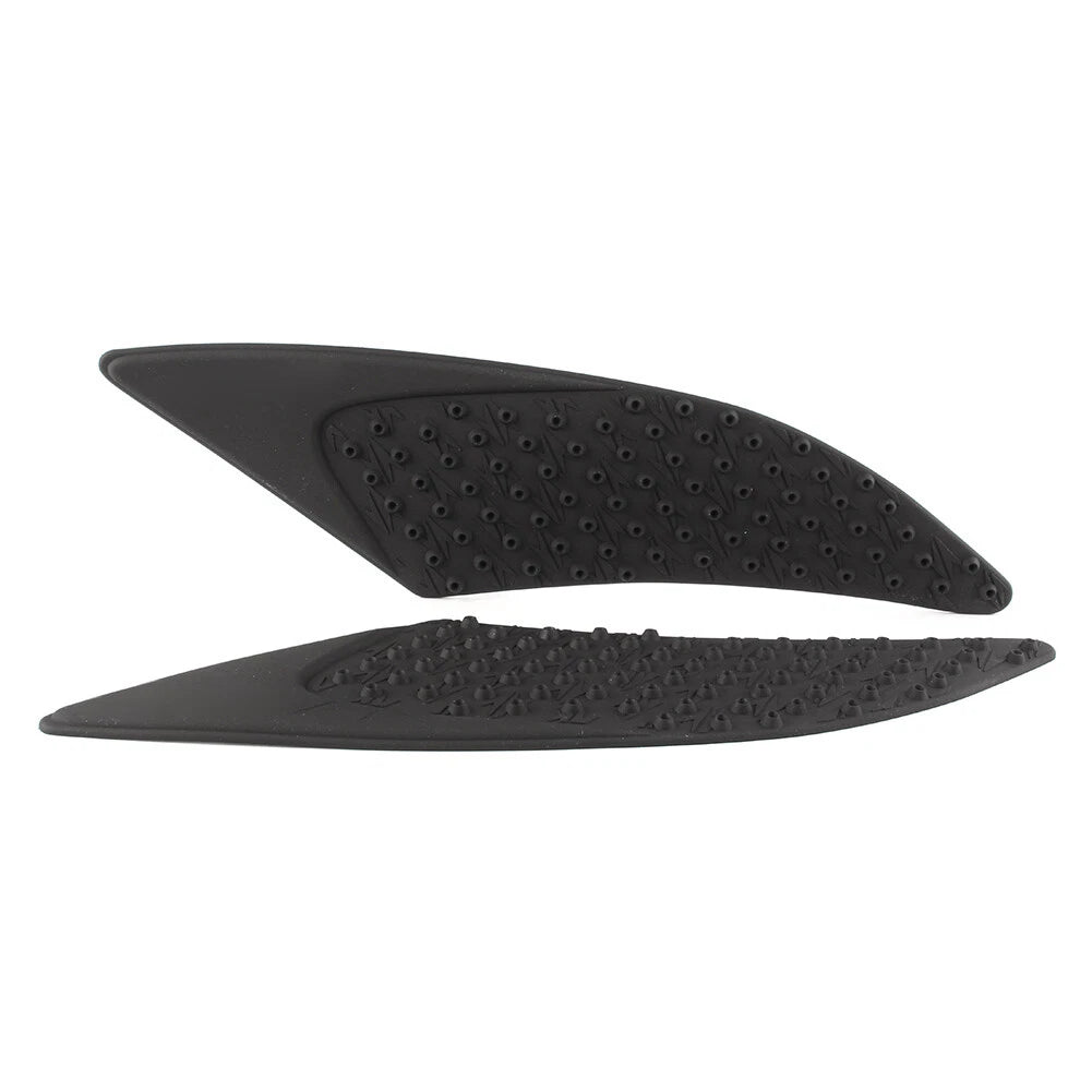 Pair Gas Tank Pad Traction Side Knee Fuel Grip Decal Fit YAMAHA YZF R6 2017-2018