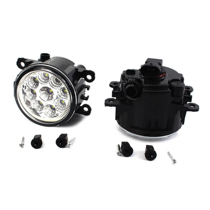 Pair Fog Light Daytime Running Driving Light For Ford C-MAX Fiesta Focus Transit