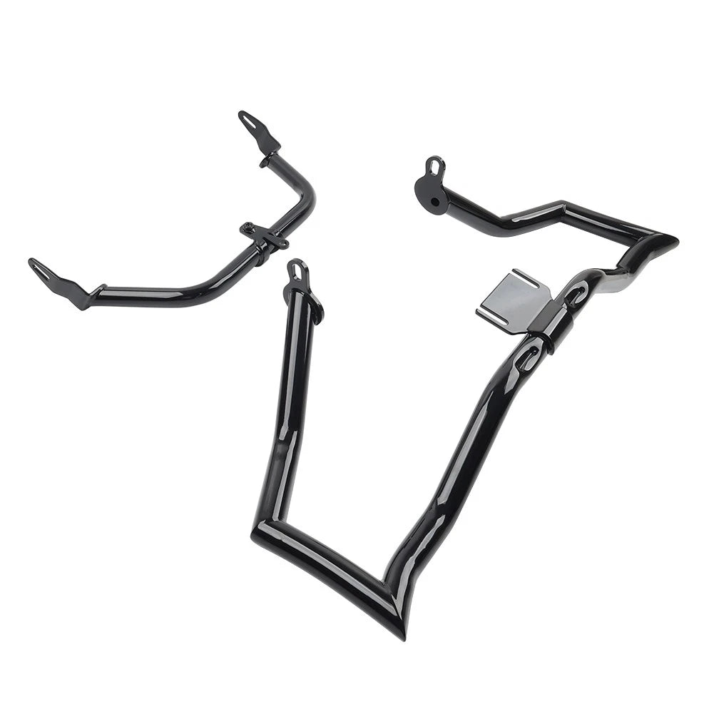 Engine Crash Bar + Fairing Support Bracket For Harley Road Glide FLTRX 2015-2023