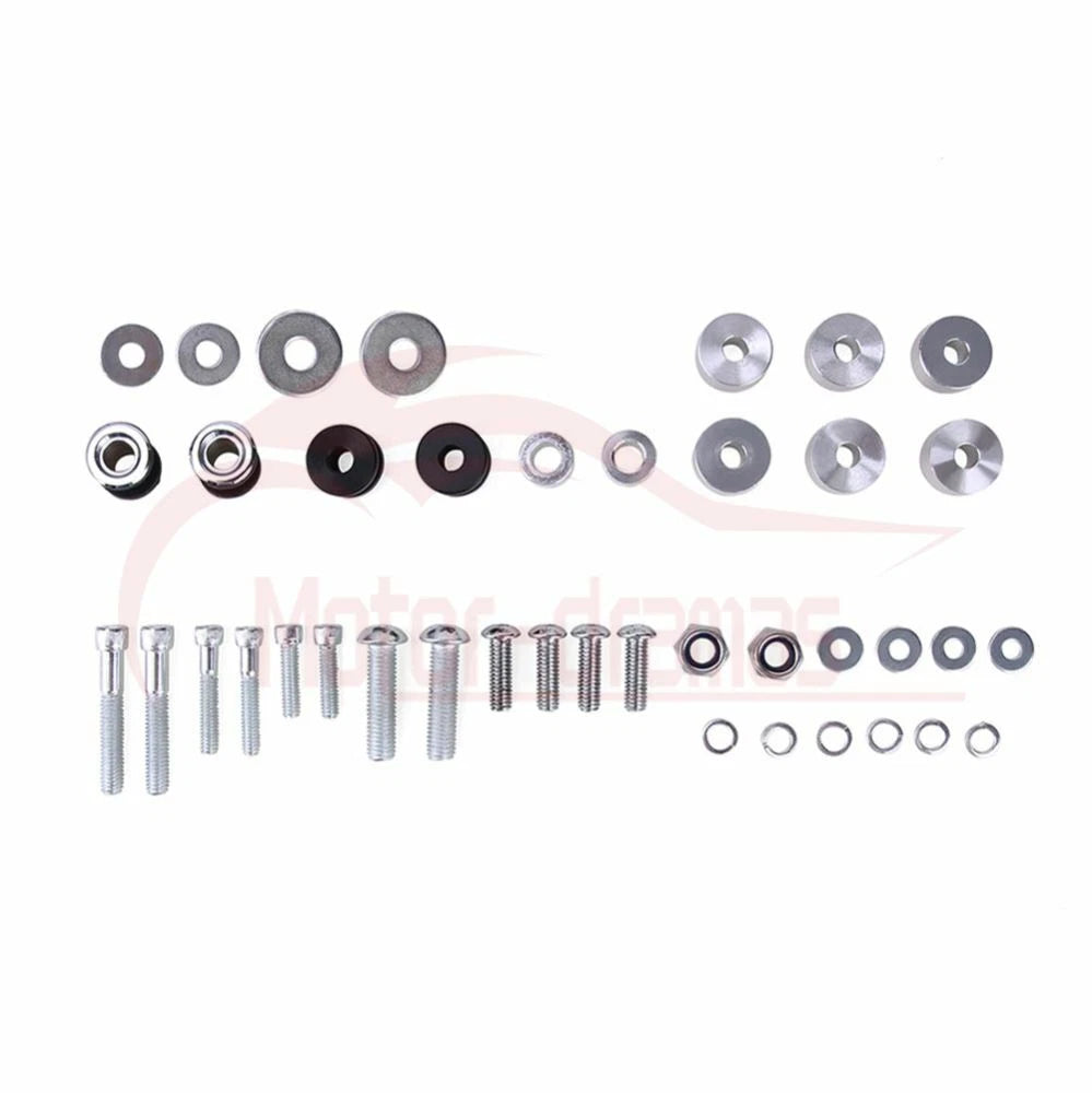 Two up Tour Pack PAK Docking Hardware Kit For Harley Touring Road King 1997-2008