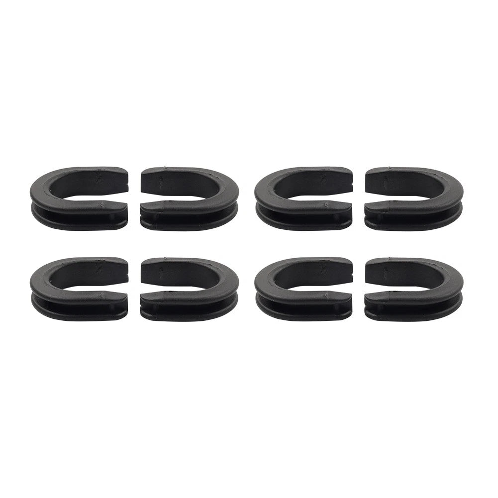 Sissy Bar Luggage Rack Side Plate Mounting Bracket Grommet For Harley 52682-09