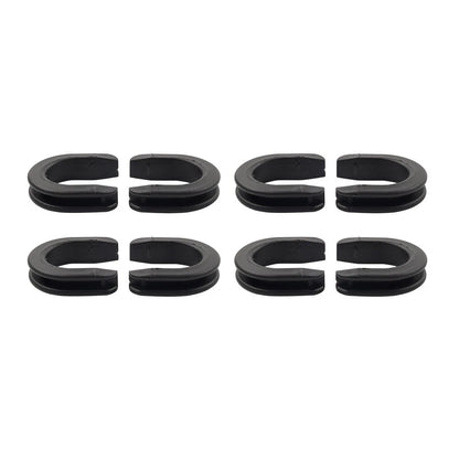 Sissy Bar Luggage Rack Side Plate Mounting Bracket Grommet For Harley 52682-09