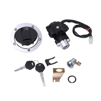 Ignition Switch Gas Cap cover Seat Lock Key Set For Suzuki GSXR600 750 2004-2015