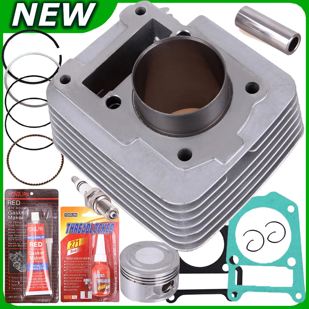 Big Bore Cylinder Piston Gasket Top End Rebuild Kit For Yamaha TTR125 2000-2005