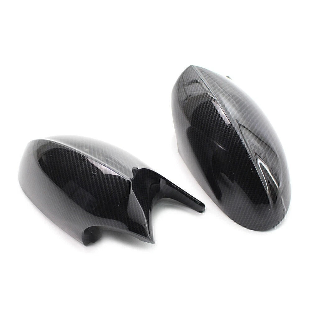 Carbon Rear View Mirror Cover Trim For BMW  3-Series E90 Sedan E91 Touring 05-08