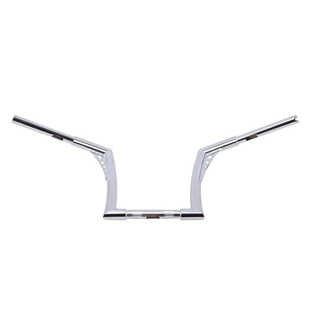 Chrome 12" Rise 1.25'' Ape Hanger Handle Bar For Harley Sportster XL 883 Softail