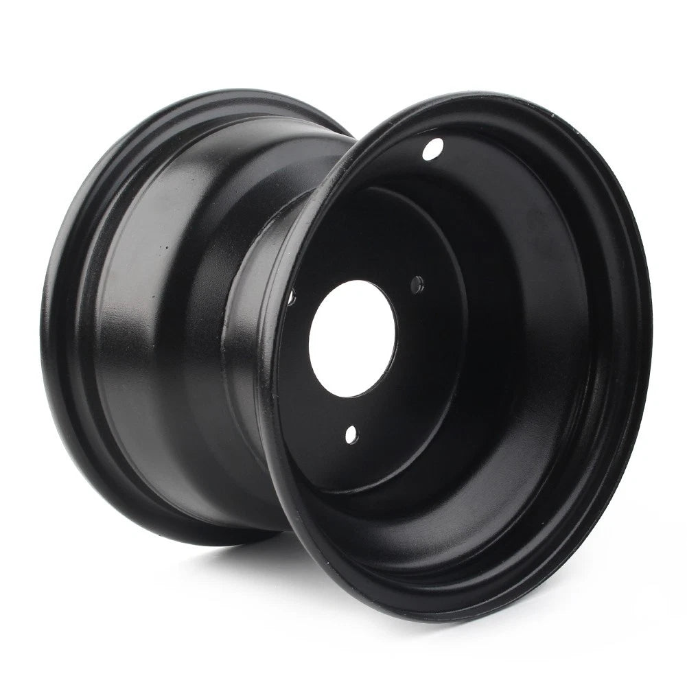 18X9.50 - 8 8“ 3 Hole Rear Back Wheel Rim Quad Dirt Bike ATV Buggy Black motor