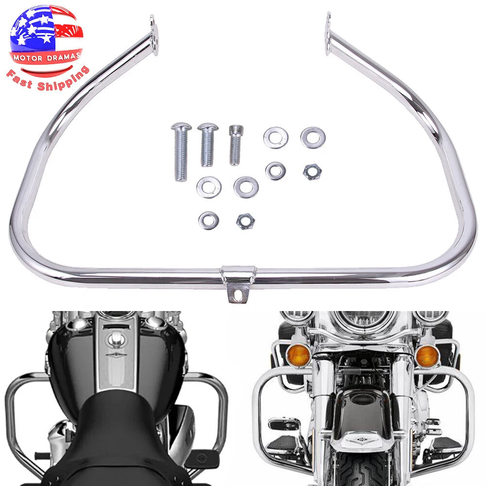 Highway Engine Guard Crash Bar For Harley Touring Street Electra Glide Road King