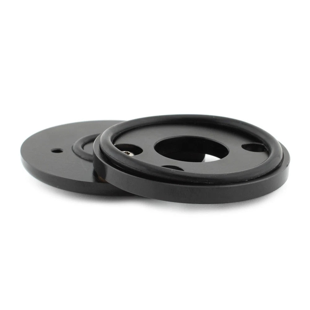 Black Motorcycle Fork Lock Cover Aluminum Alloy Fit for Harley Road King 1994-up