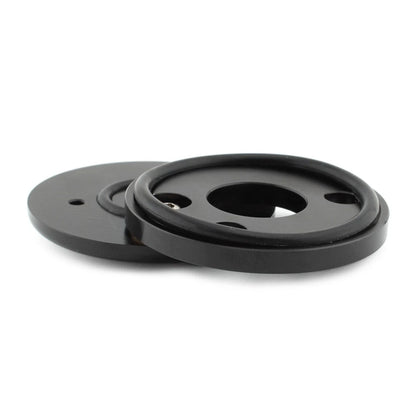 Black Motorcycle Fork Lock Cover Aluminum Alloy Fit for Harley Road King 1994-up
