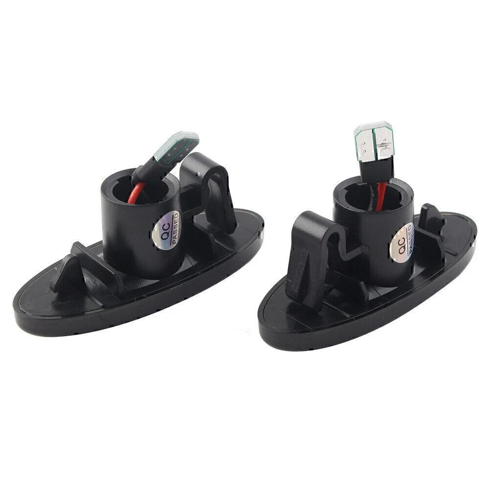 2pcs LED Side Marker Turn Signal Blinker Light For Nissan Qashqai Juke Xtrail