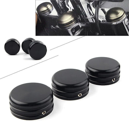 Motorcycle Upper Fork Stem Nut Cover for Harley  Sportster 883 Iron Low XL883L
