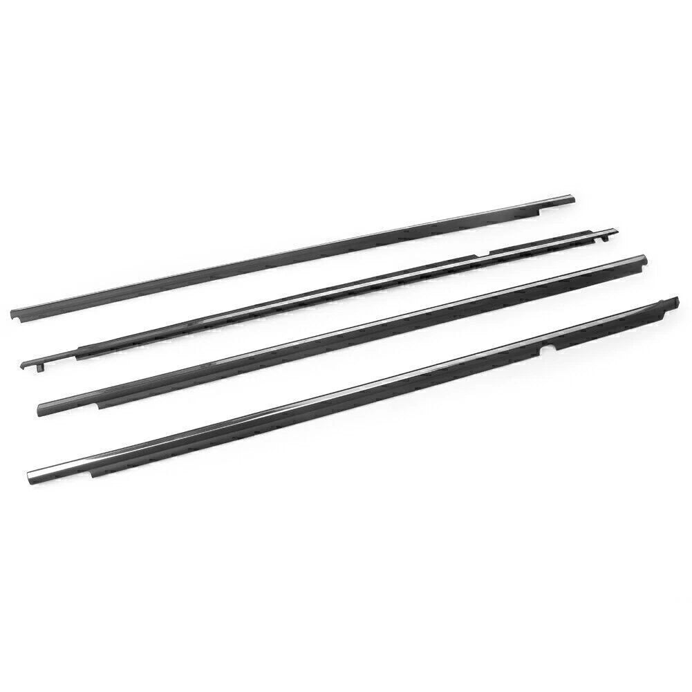 4x Auto Door Window Moulding Weatherstrip Seal Belt for Toyota Corolla 2009-2012