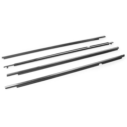 4x Auto Door Window Moulding Weatherstrip Seal Belt for Toyota Corolla 2009-2012