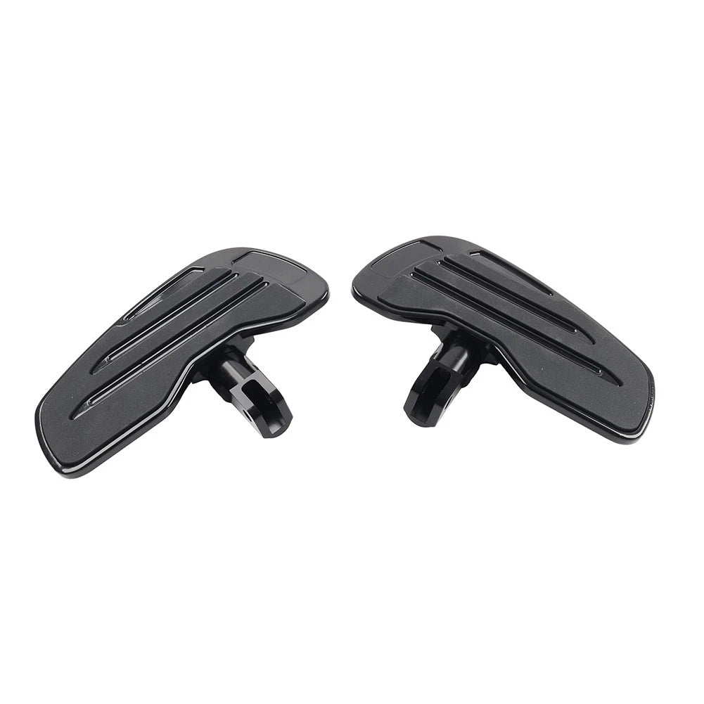 Front Rider Footboards Footpegs Pedals For Honda Gold Wing GL1800 2001-24 Black