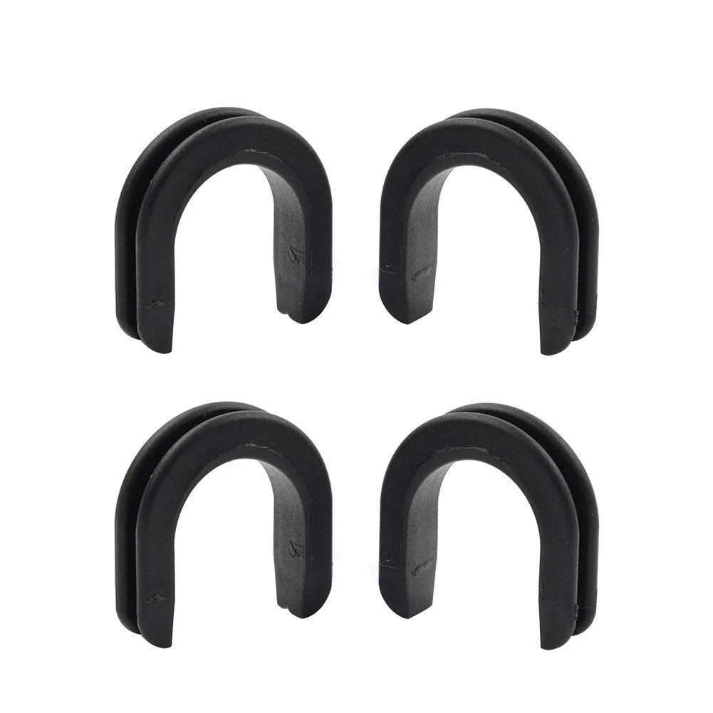 2 Pair 52682-09 Sissy Bar Luggage Rack Side Mounting Grommet For Harley Models