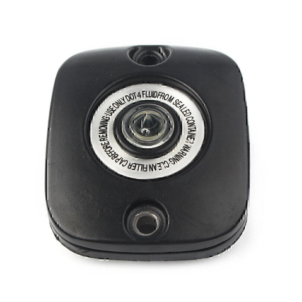 Black Front Brake Master Cylinder Cover For Harley Big Twin 96-up VRSC Sportster