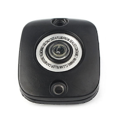 Black Front Brake Master Cylinder Cover For Harley Big Twin 96-up VRSC Sportster