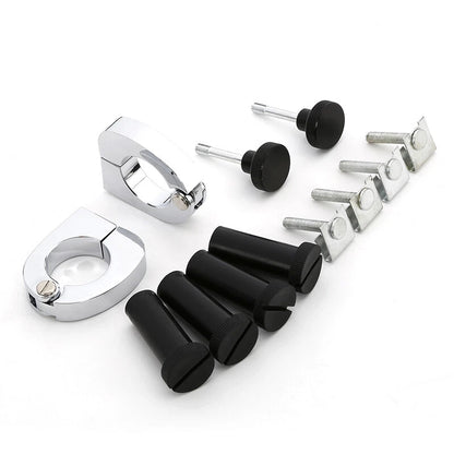 Lower Vented Fairing Mounting Hardware Clamps Kit For Harley Electra Glide 83-13