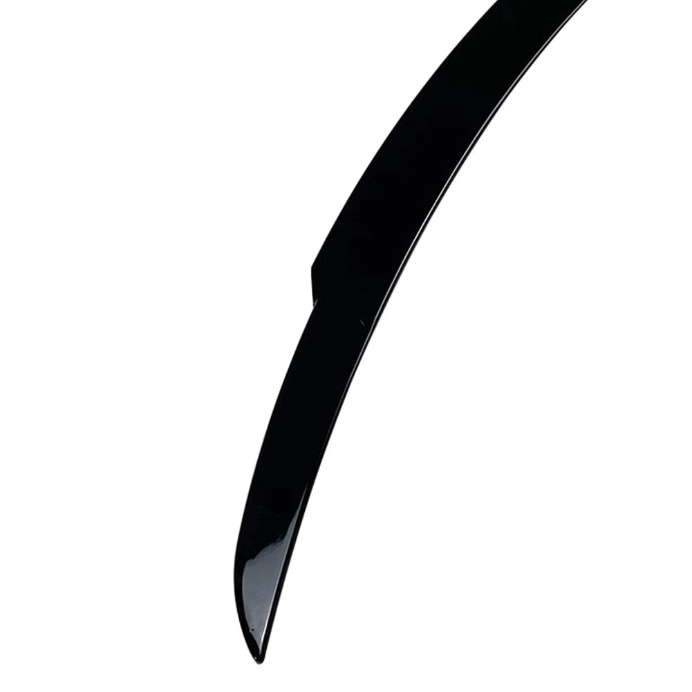 Rear Trunk Spoiler Lip Wing For Mercedes Benz E Class W213 Sedan 2016-2019 Black