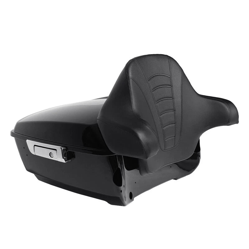 King Trunk Backrest Luggage Mount Rack Fit For Harley Road Glide King 2014-2026