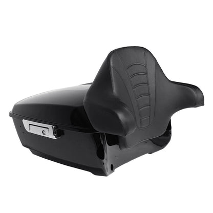 King Trunk Backrest Luggage Mount Rack Fit For Harley Road Glide King 2014-2026