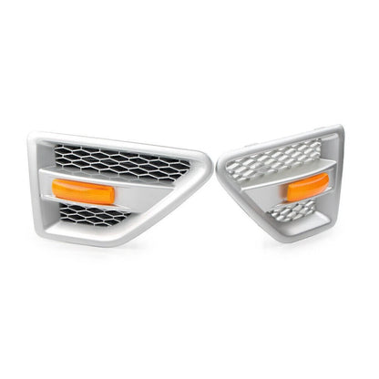 Pair Side Vent Grille Mesh Grill For Land Rover Freelander2 LR2 2008-2016 2015