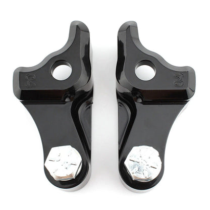 Rear Shock Absorber 1" Lowering Kit for Harley Touring FLHX FLHR FLHT Black 2pcs