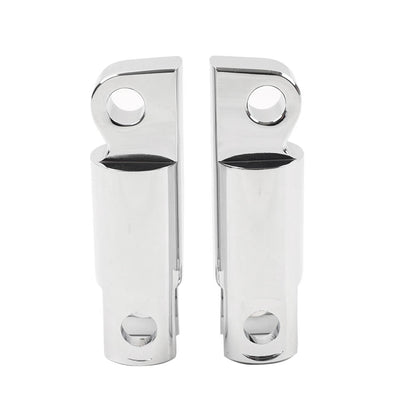 2x Male Mount Foot Peg Extensions For Harley Sportster Softail Dyna Touring Chro