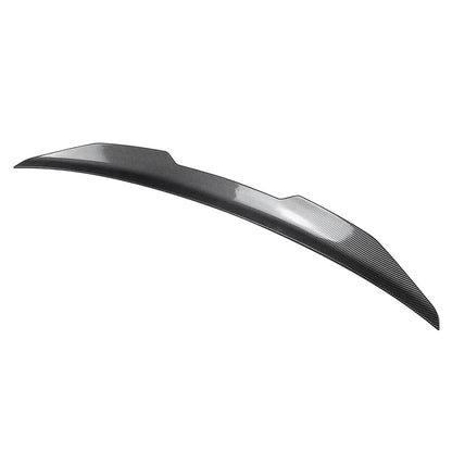 Carbon Fiber Look Rear Trunk Spoiler Wing For Audi A4 B8.5 S4 Sedan 2013-16