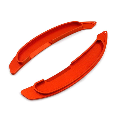 Steering Wheel Paddle Shifter Extension Aluminum For Mitsubishi Lancer RED Car
