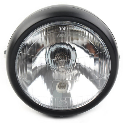 5.75" Retro Headlight Light Lamp Fit For Harley Dyna FXDL Softai Sportster White