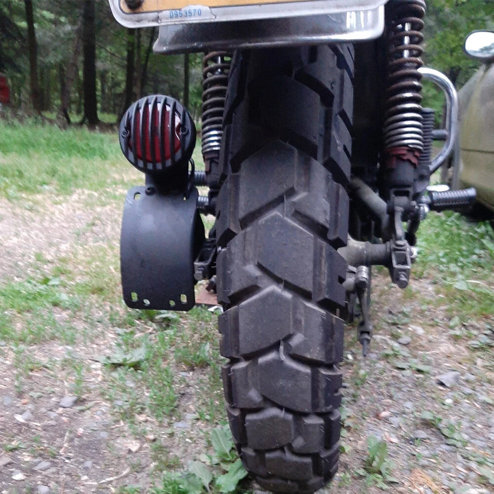Motorcycle Side Mounts License Plate Bracket Tail Light Holder for Harley Bobber