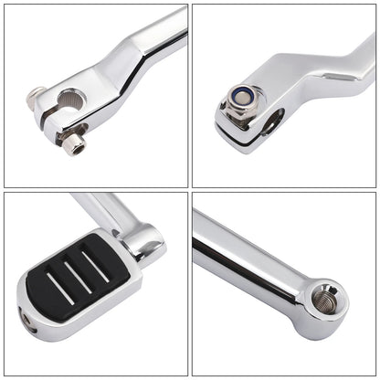 Chrome Heel Shift Lever Shifter Pegs Fit For Harley Touring Road King 1988-Up US